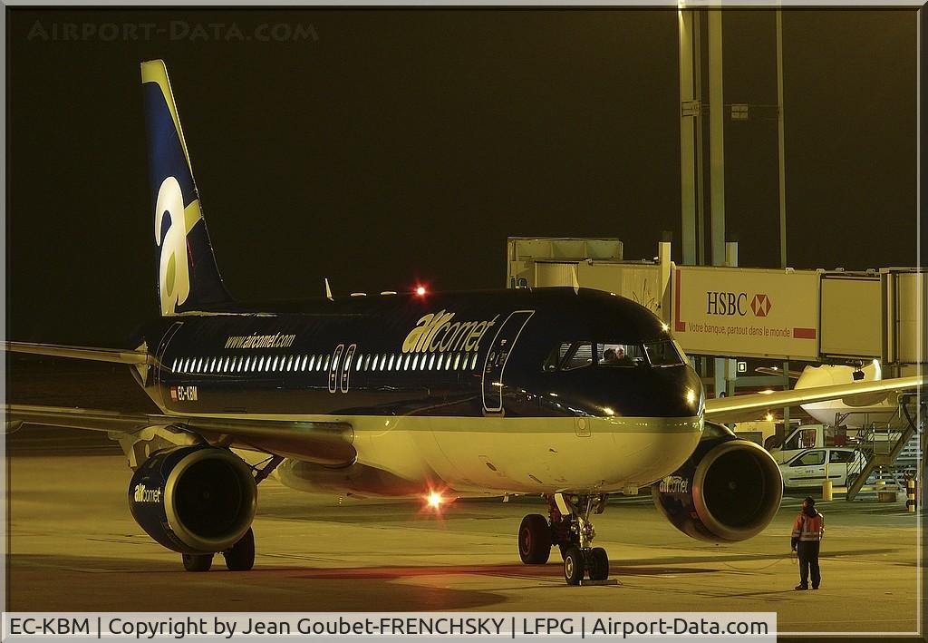 EC-KBM, 1992 Airbus A320-211 C/N 426, Comet ready to departure to BCN