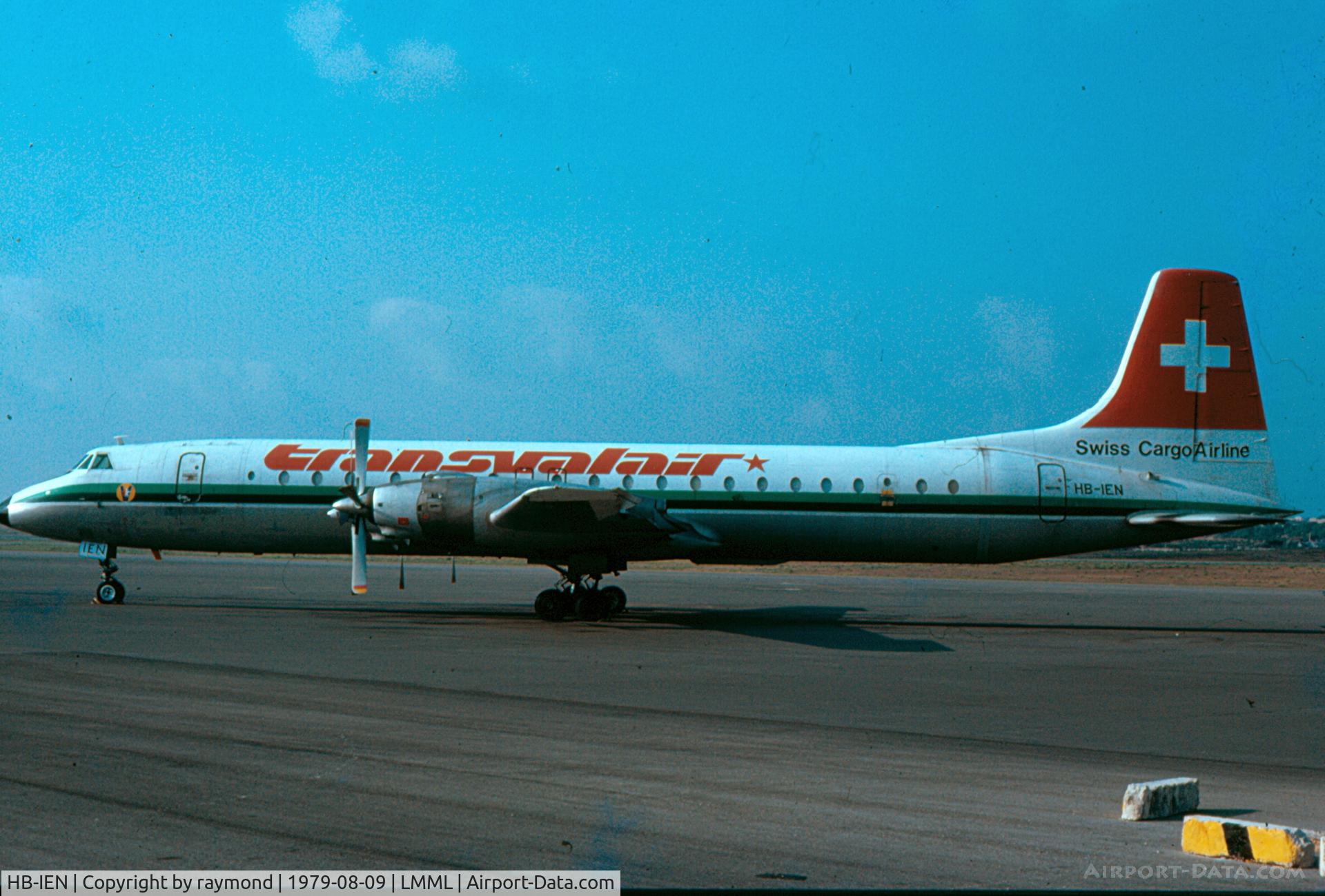 HB-IEN, 1961 Canadair CL-44D4-2 C/N 25, CL44 HB-IEN Transvalair
