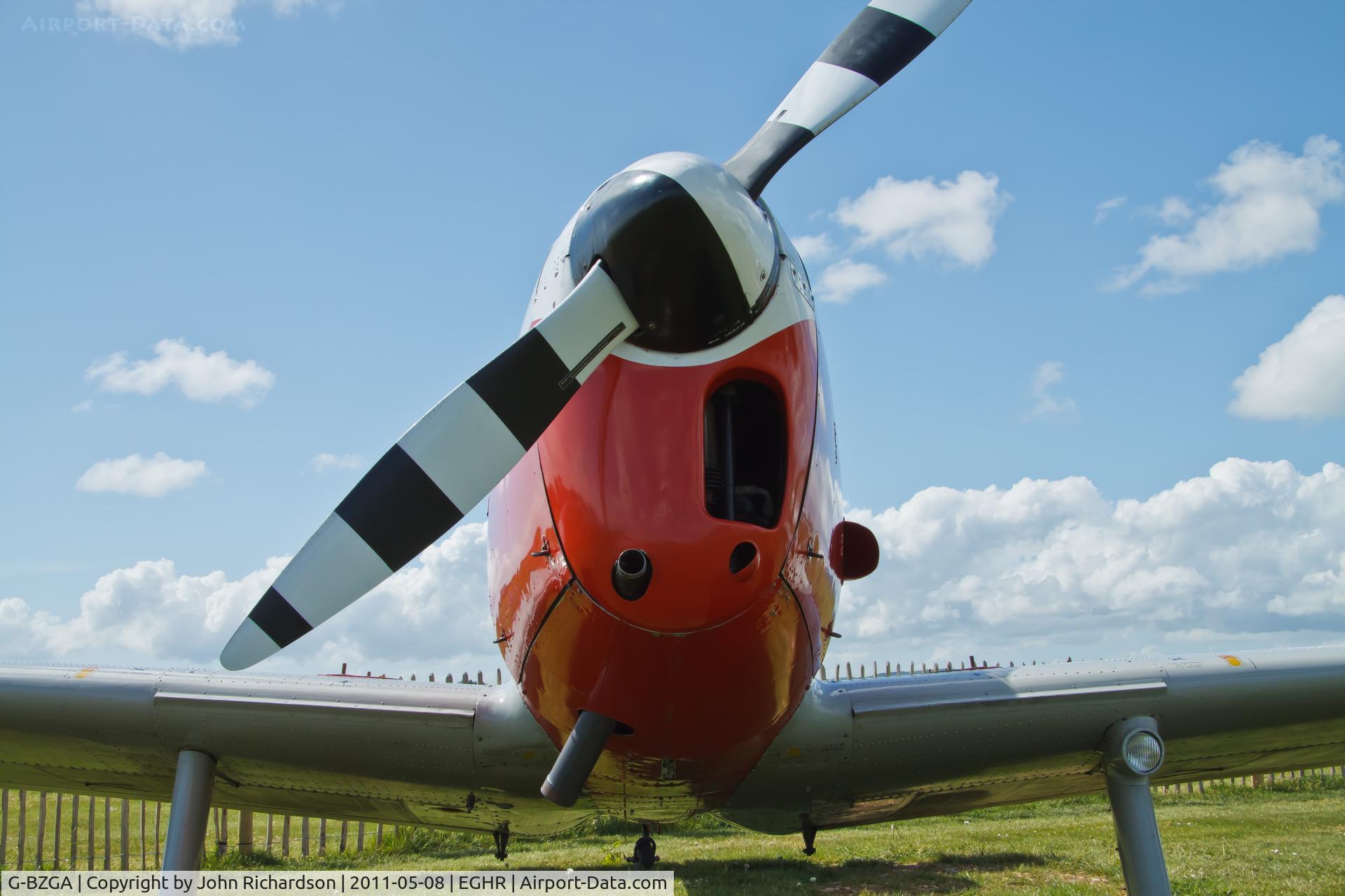G-BZGA, 1952 De Havilland DHC-1 Chipmunk T.10 C/N C1/0608, At Vintage Fly-In