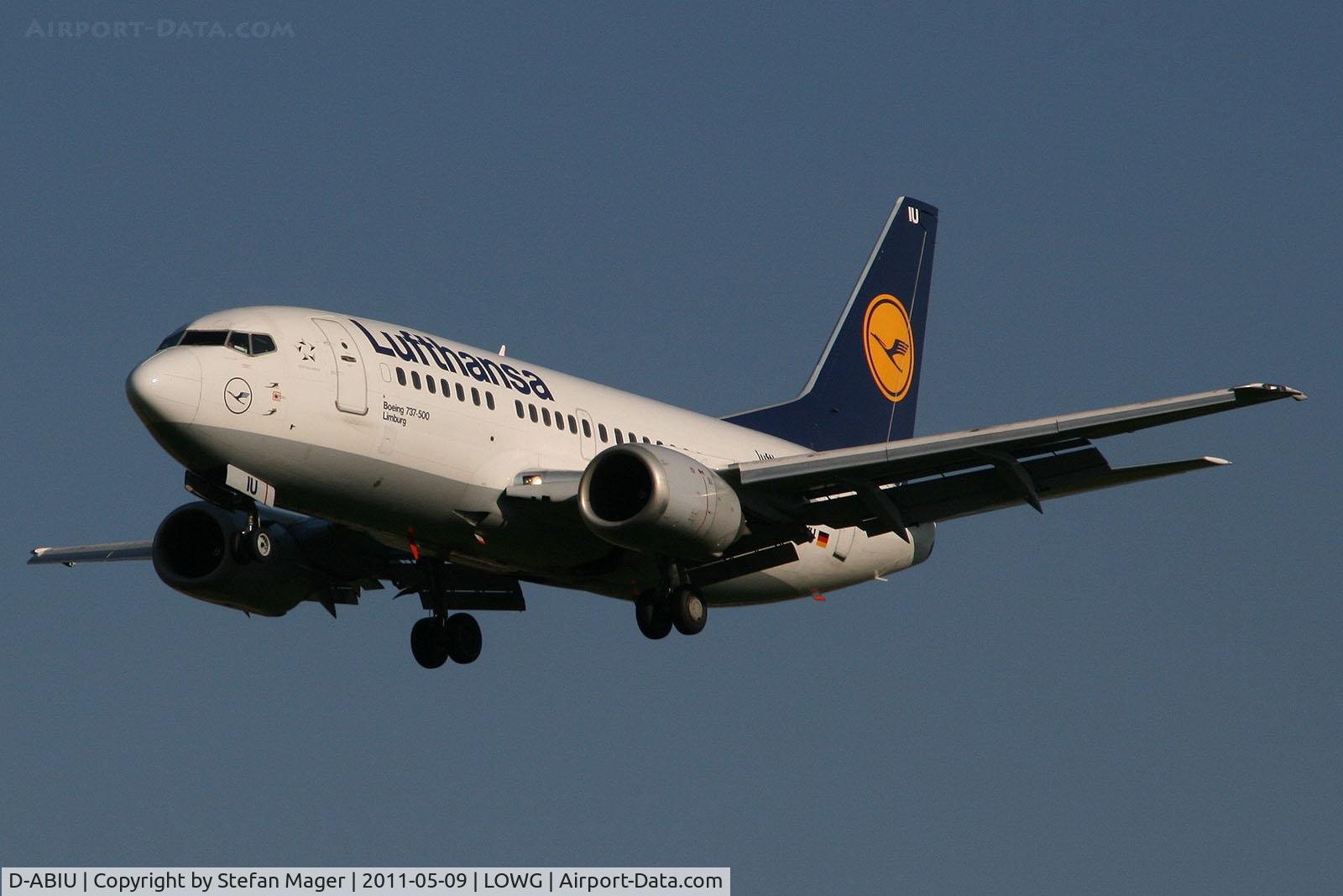D-ABIU, 1991 Boeing 737-530 C/N 24944, lowgLH