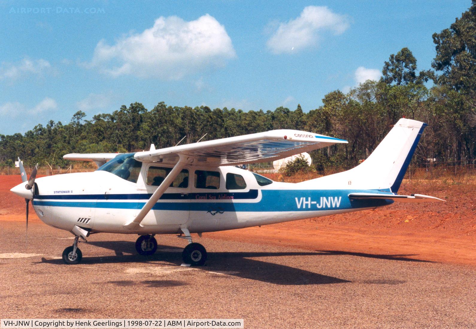 VH-JNW, Cessna U206F Stationair C/N U20603081, Coral Sea Airlines
