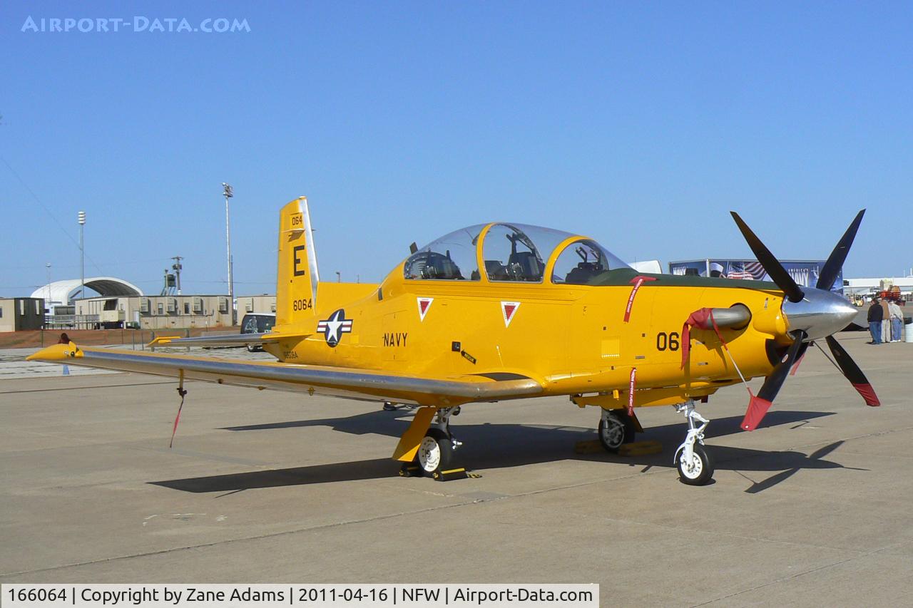 166064, Raytheon T-6B Texan II C/N PN-55, At the 2011 Air Power Expo Airshow - NAS Fort Worth.