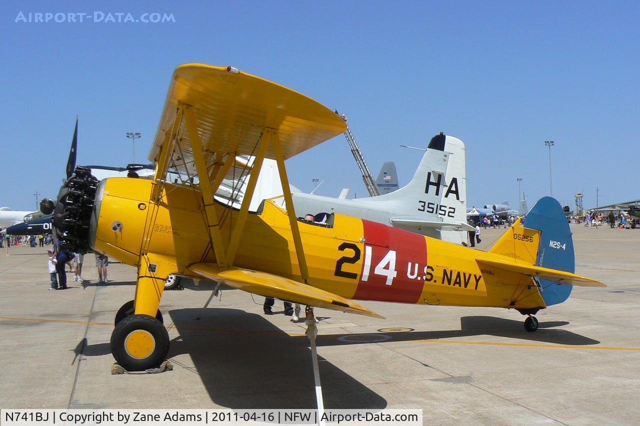 N741BJ, 1985 Boeing 75 C/N AR-36, At the 2011 Air Power Expo Airshow - NAS Fort Worth.
