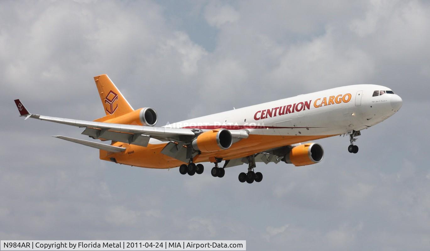 N984AR, 1992 McDonnell Douglas MD-11F C/N 48429, Centurion Cargo MD-11