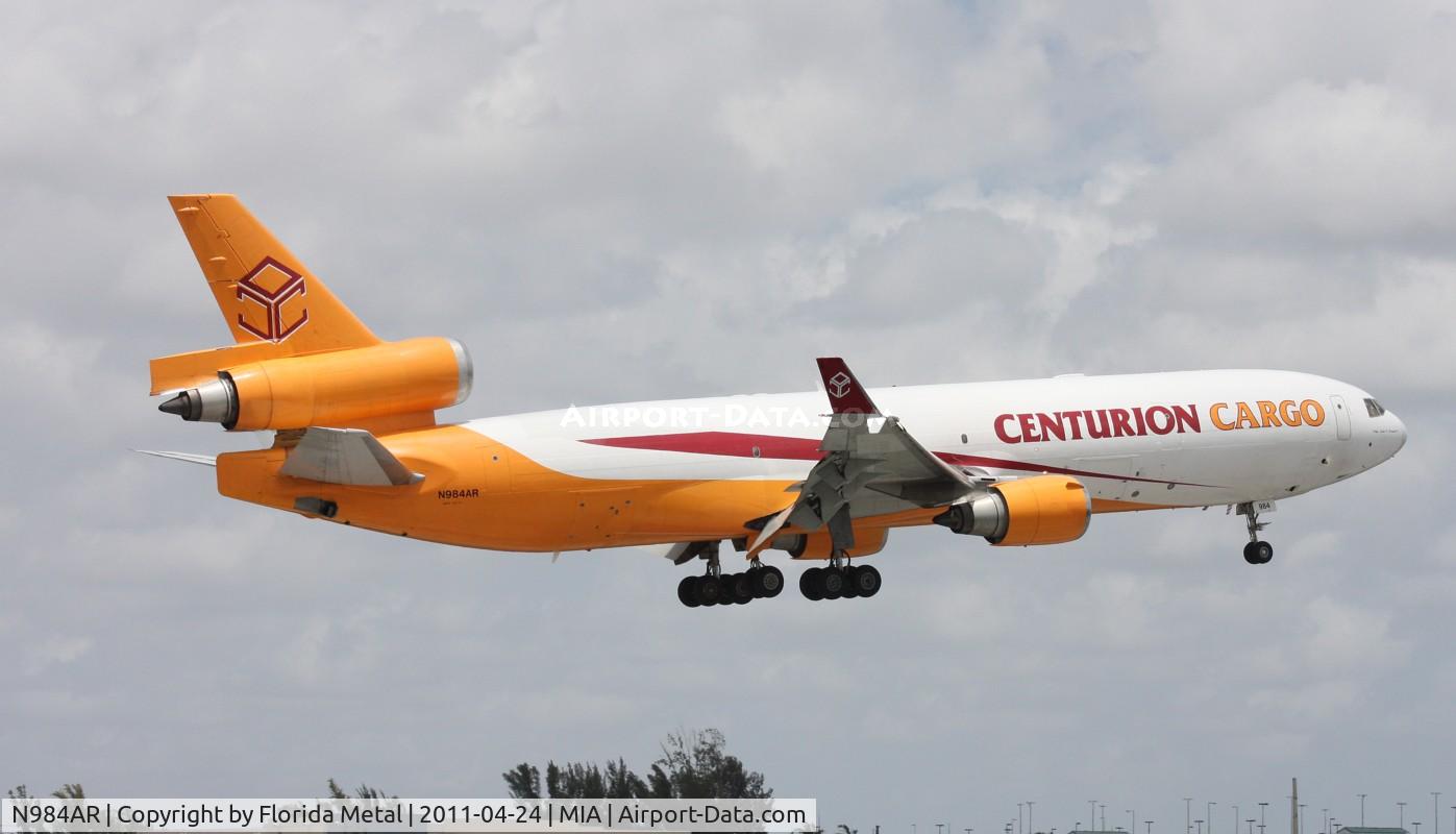 N984AR, 1992 McDonnell Douglas MD-11F C/N 48429, Centurion Cargo MD-11