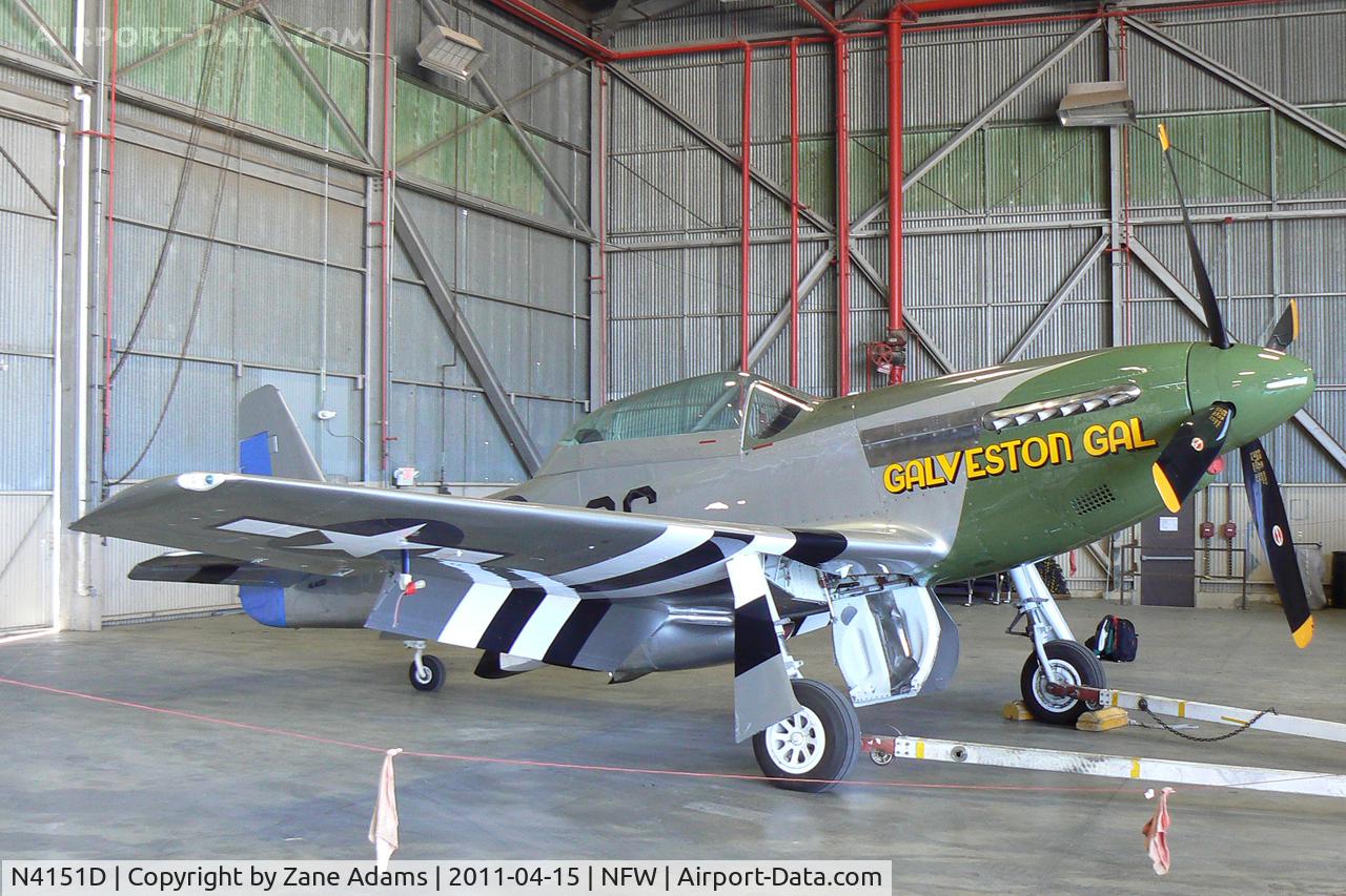 N4151D, 1944 North American P-51D Mustang C/N 44-73458A, At the 2011 Air Power Expo Airshow - NAS Fort Worth.