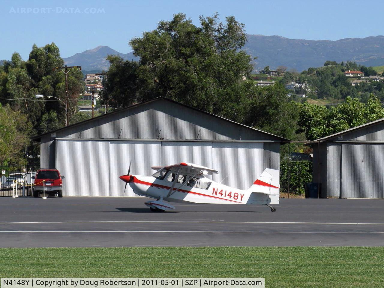 N4148Y, 1976 Bellanca 8KCAB Decathlon C/N 280-76, 1976 Bellanca 8KCAB SUPER DECATHLON, Lycoming AEIO-360 180 Hp, taxi