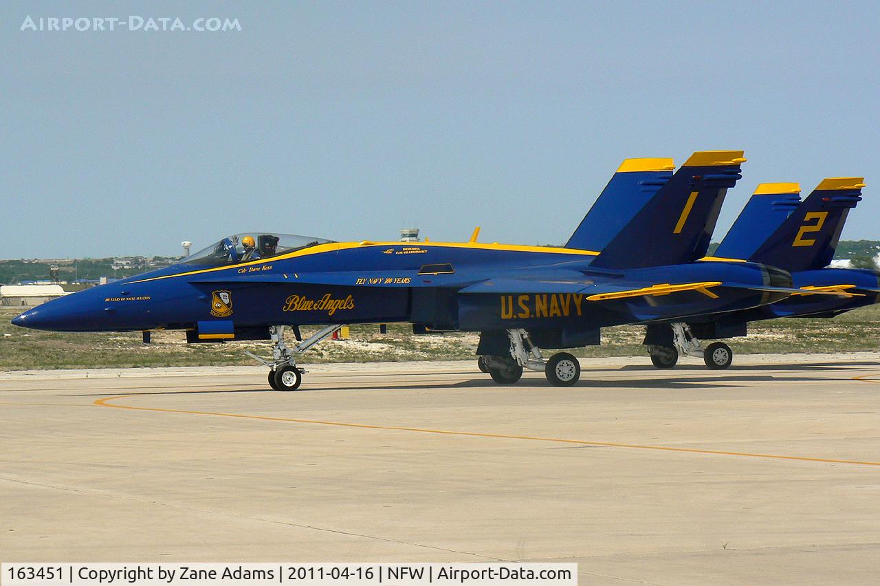 163451, 1988 McDonnell Douglas F/A-18C Hornet C/N 0662/C020, At the 2011 Air Power Expo Airshow - NAS Fort Worth.