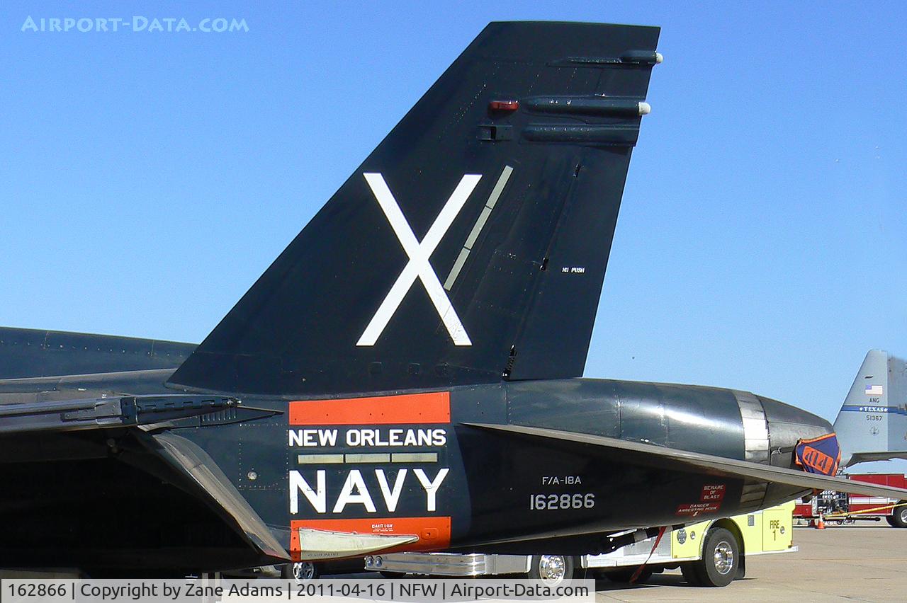 162866, McDonnell Douglas F/A-18A Hornet C/N 404/A336, At the 2011 Air Power Expo Airshow - NAS Fort Worth.
