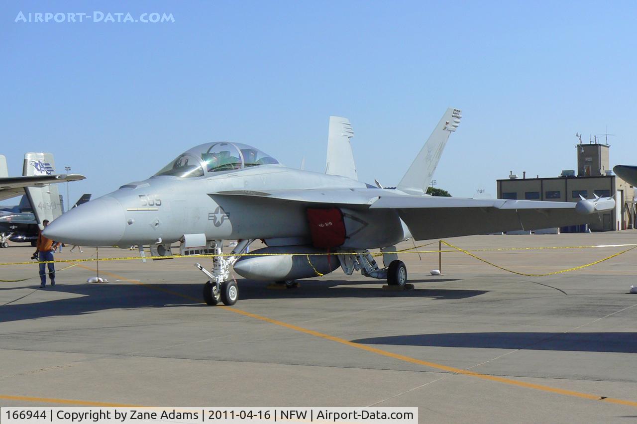 166944, 2010 Boeing EA-18G Growler C/N G-29, At the 2011 Air Power Expo Airshow - NAS Fort Worth.