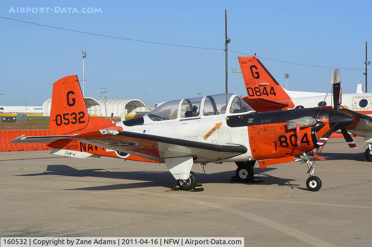 160532, Beech T-34C Turbo Mentor C/N GL-89, At the 2011 Air Power Expo Airshow - NAS Fort Worth.