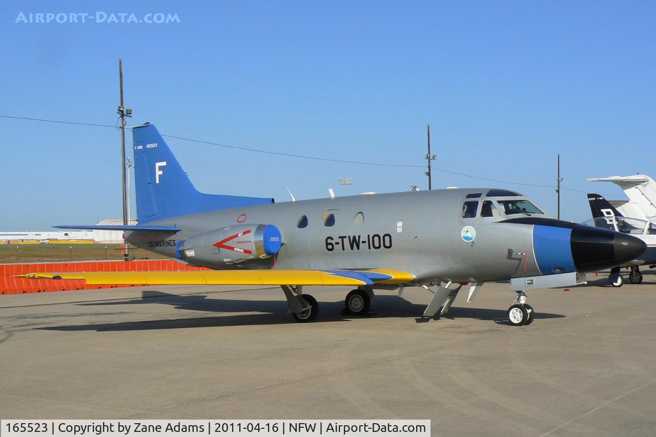 165523, 1964 Rockwell T-39N (NA-265-40) Sabreliner C/N 282-020, At the 2011 Air Power Expo Airshow - NAS Fort Worth.