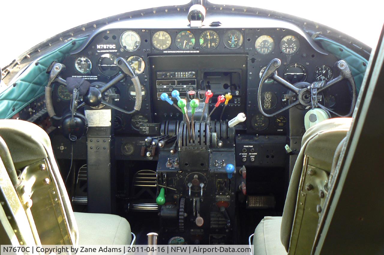 N7670C, 1945 Lockheed PV-2 Harpoon C/N 15-1438, At the 2011 Air Power Expo Airshow - NAS Fort Worth.