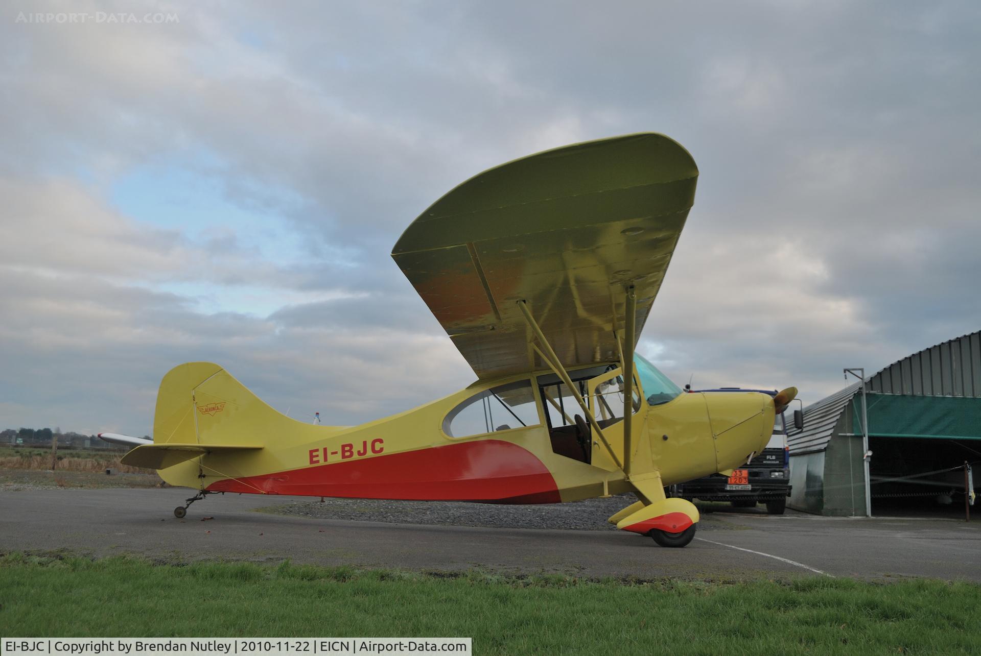 EI-BJC, Aeronca 7AC Champion C/N 7AC-4927, Sitting in Coonagh Airfield