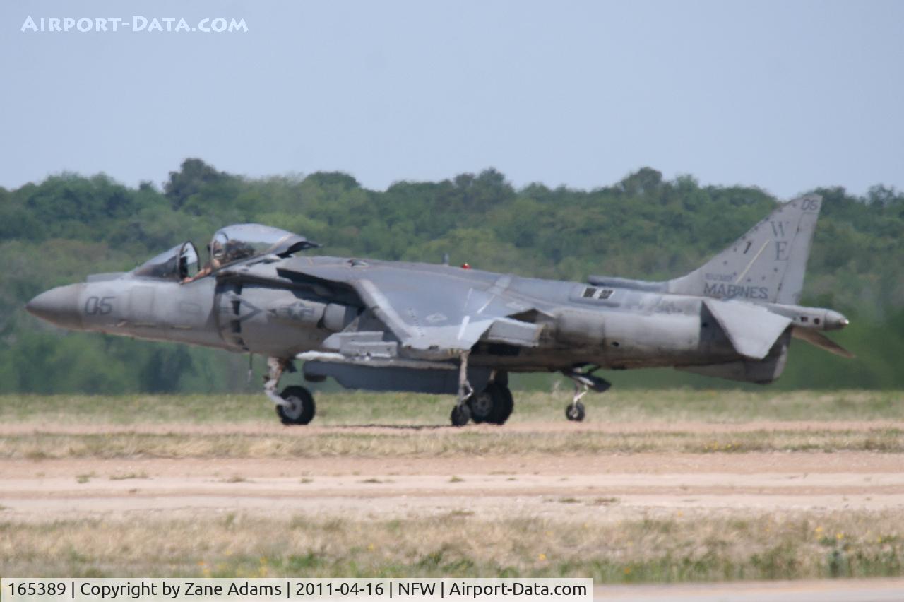 165389, Boeing AV-8B+(R)-26-MC Harrier II Plus C/N B284, At the 2011 Air Power Expo Airshow - NAS Fort Worth.