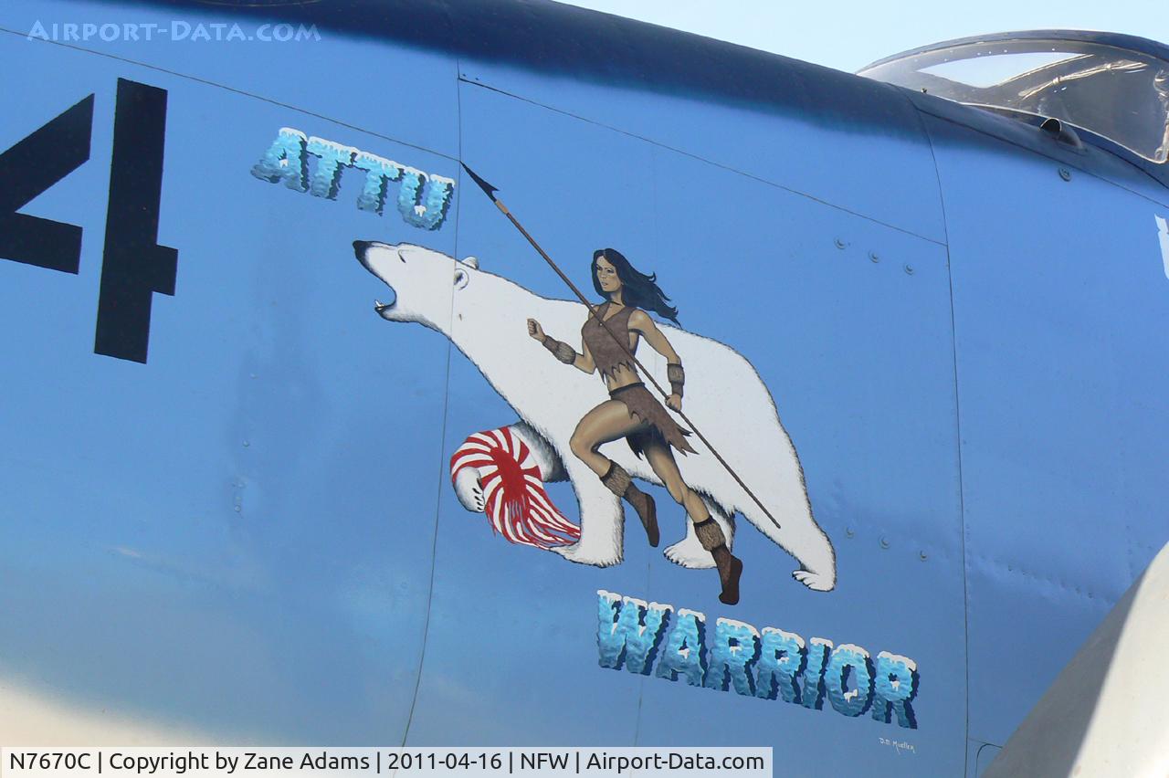 N7670C, 1945 Lockheed PV-2 Harpoon C/N 15-1438, At the 2011 Air Power Expo Airshow - NAS Fort Worth.