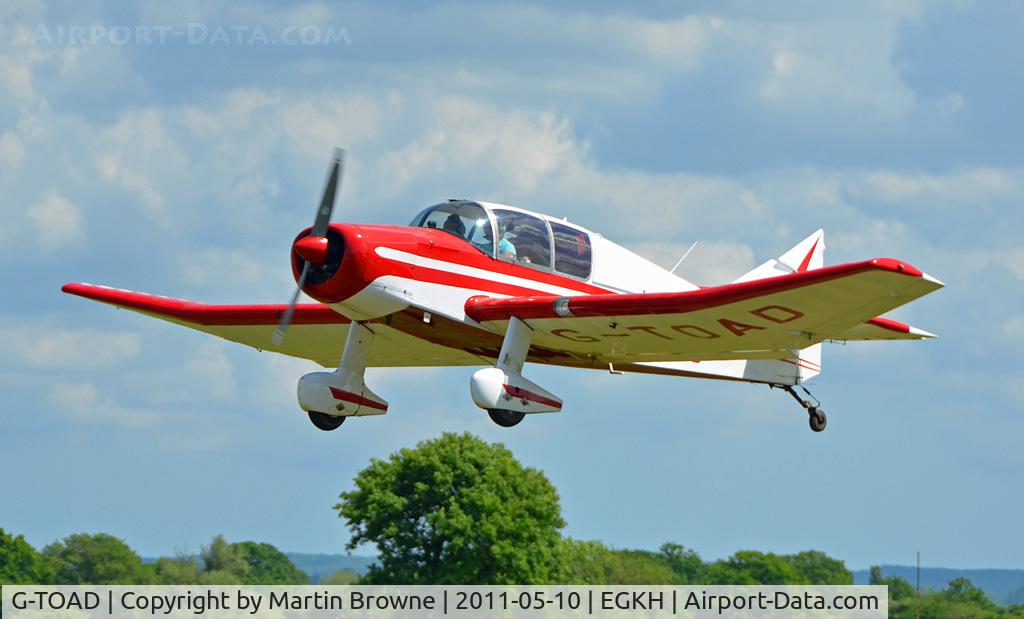 G-TOAD, 1959 Jodel D-140B Mousequetaire II C/N 27, AT HEADCORN
