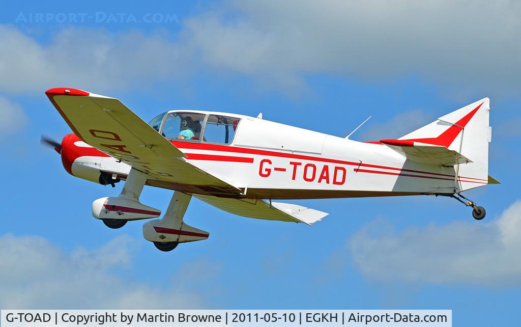 G-TOAD, 1959 Jodel D-140B Mousequetaire II C/N 27, AT HEADCORN