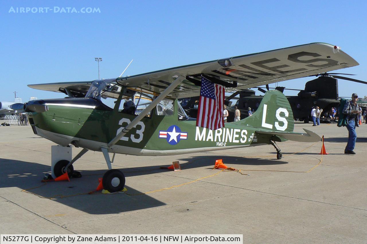 N5277G, 1950 Cessna 305A C/N 22134, At the 2011 Air Power Expo Airshow - NAS Fort Worth.