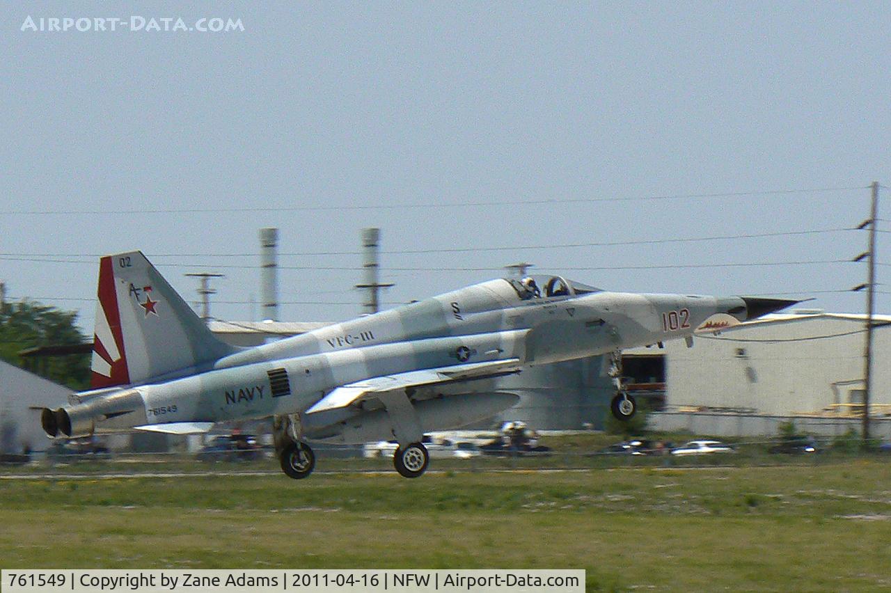 761549, 1980 Northrop F-5N Tiger II C/N L.1024, At the 2011 Air Power Expo Airshow - NAS Fort Worth.