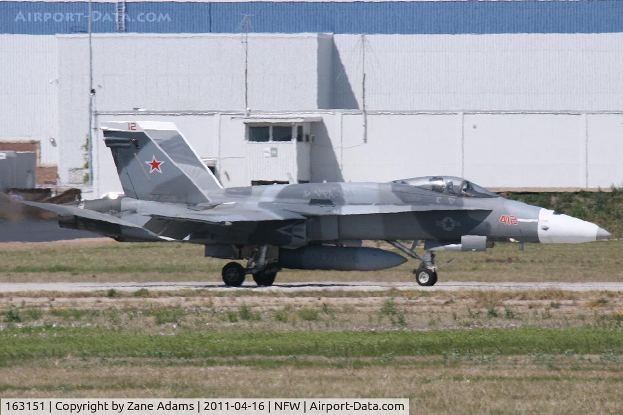 163151, McDonnell Douglas F/A-18A Hornet C/N 0575, At the 2011 Air Power Expo Airshow - NAS Fort Worth.