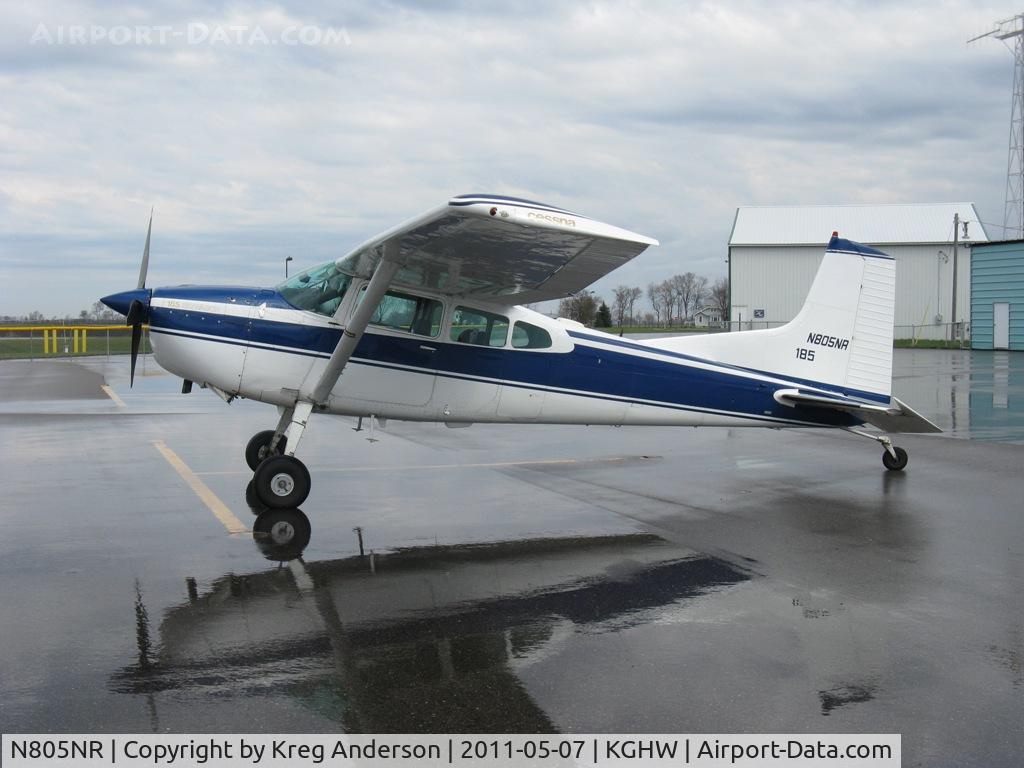 N805NR, 1981 Cessna A185F Skywagon 185 C/N 18504197, Cessna A185F Skywagon on the ramp.