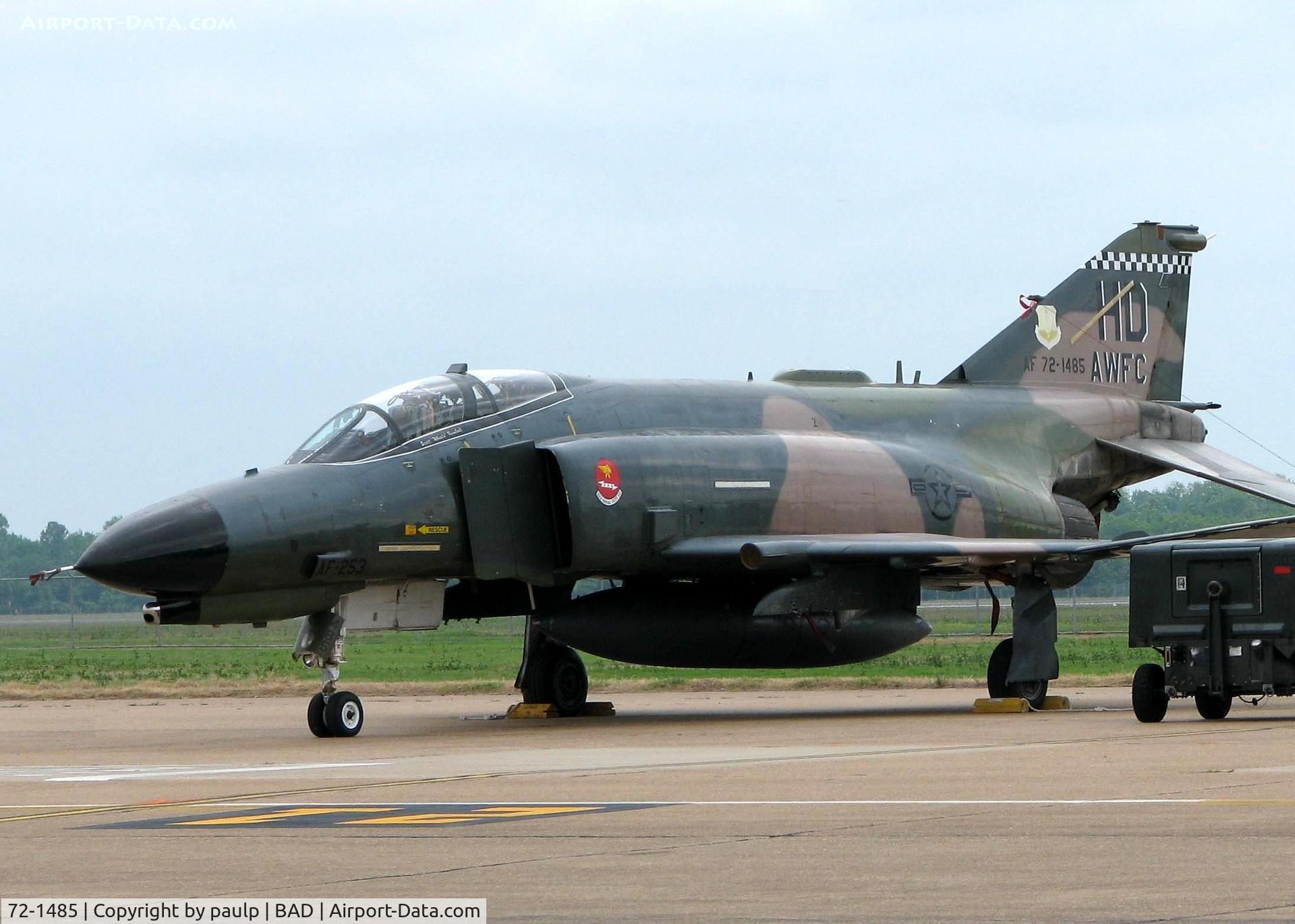 72-1485, 1972 McDonnell Douglas F-4E Phantom II C/N 4442, Barksdale Air Force Base 2011