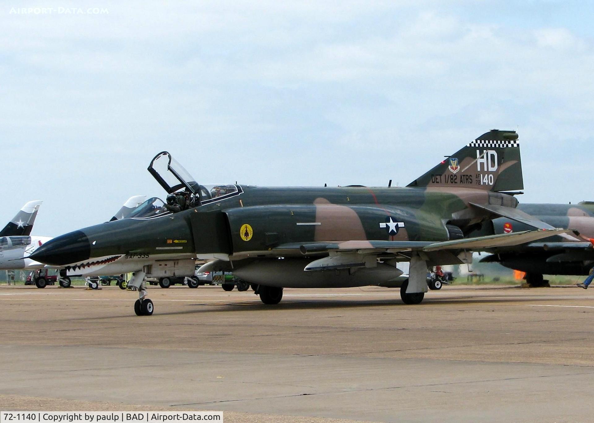 72-1140, 1972 McDonnell Douglas QF-4E Phantom II C/N 4422, Barksdale Air Force Base 2011
