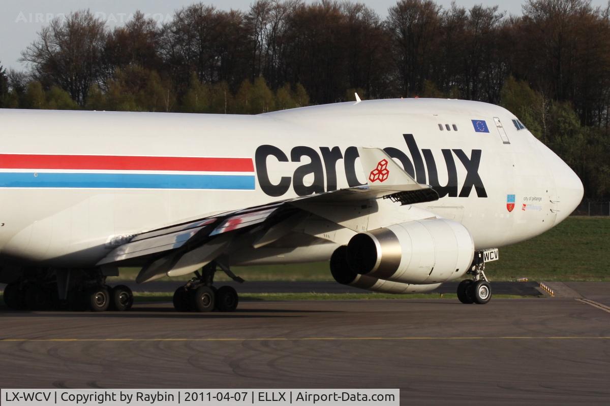 LX-WCV, 2007 Boeing 747-4R7F C/N 35804, Small country, small airport but huge planes :))