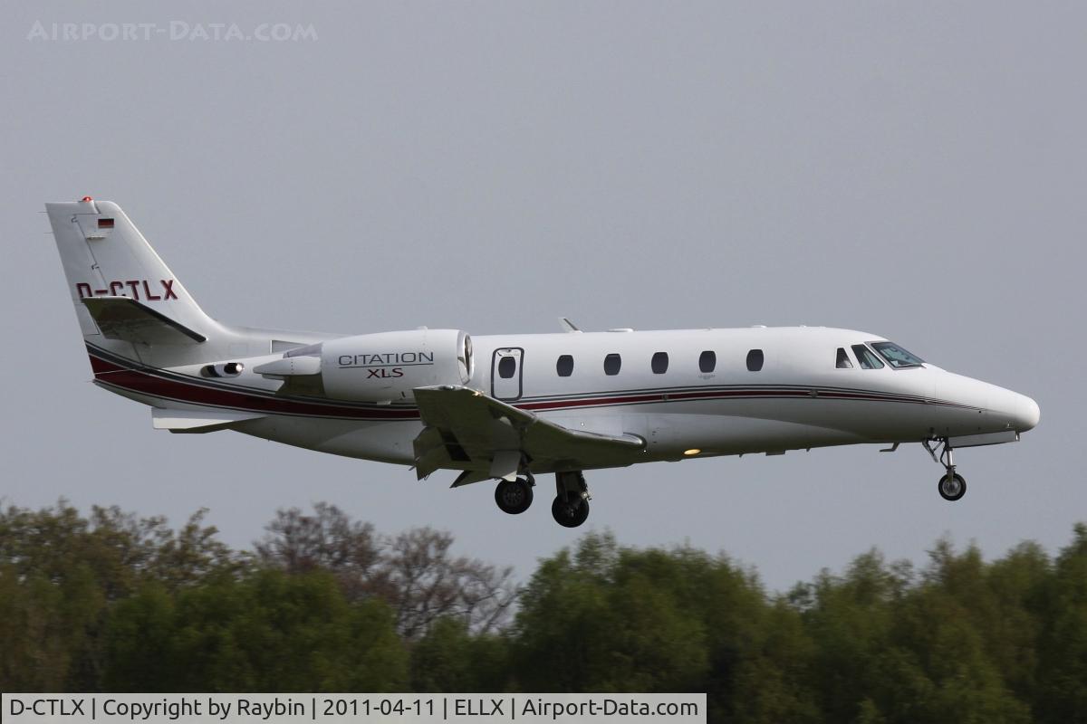 D-CTLX, 2005 Cessna 560XL Citation XLS C/N 560-5569, LUX, home of the cargos and the bizjets