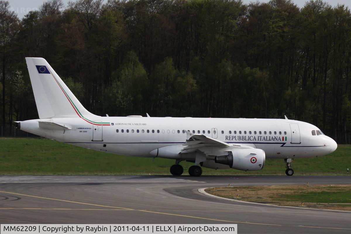 MM62209, 2002 Airbus ACJ319 (A319-115/CJ) C/N 1795, Going home to bella Italia