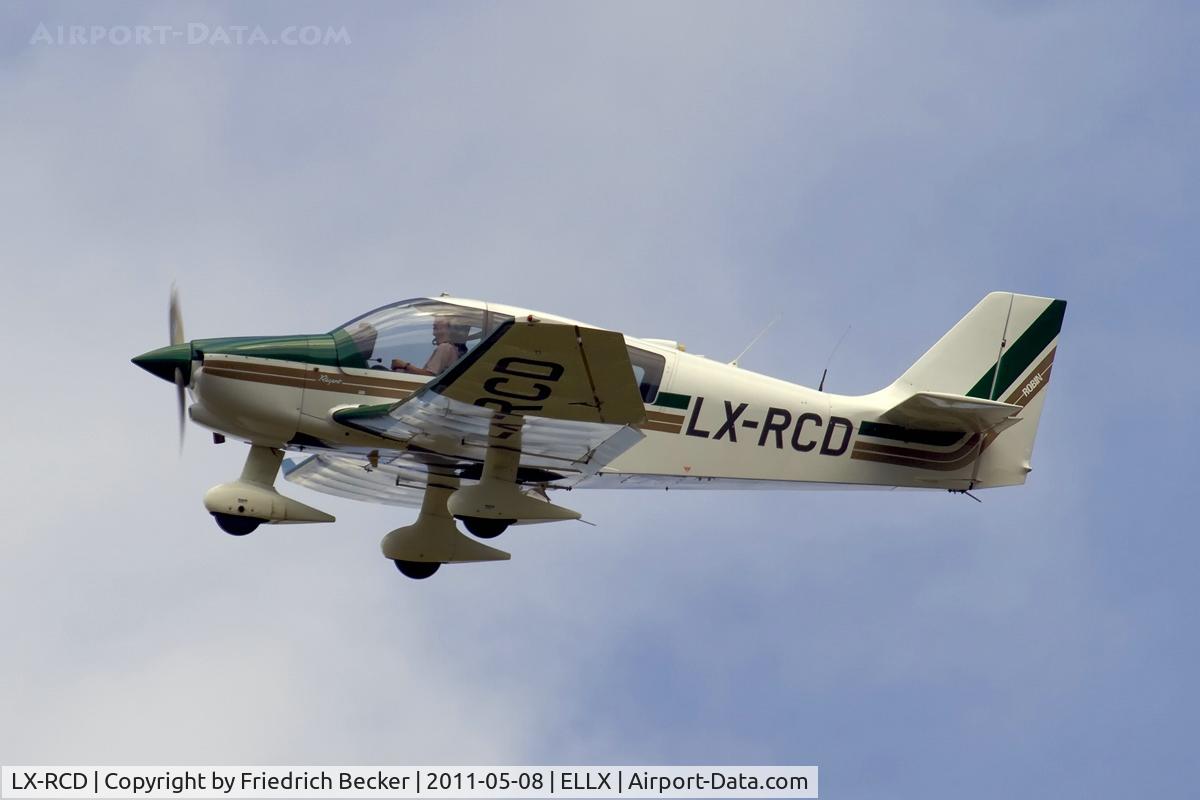 LX-RCD, Robin DR-400-180 Regent Regent C/N 2320, on final RW24