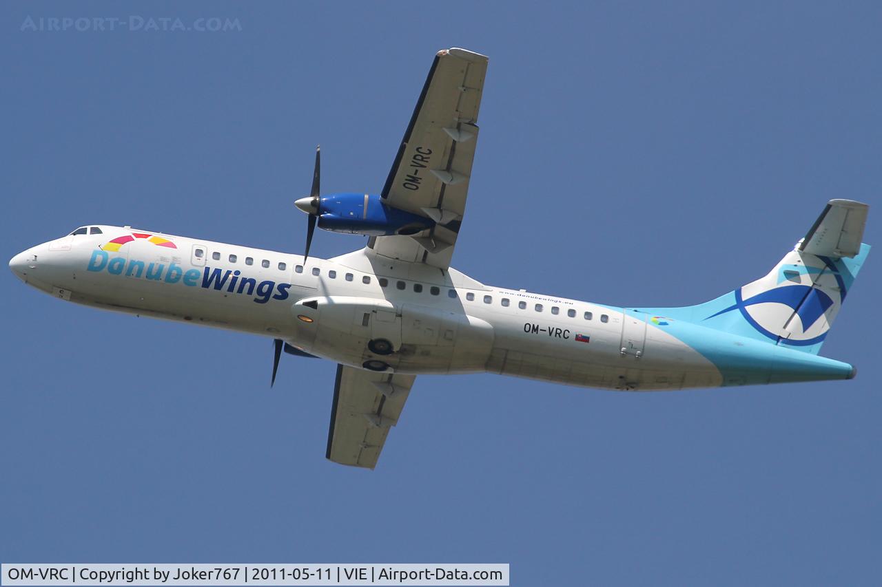 OM-VRC, 1992 ATR 72-202 C/N 307, DanubeWings