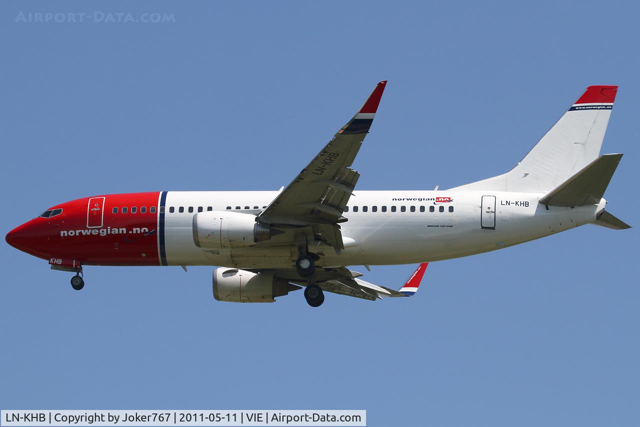 LN-KHB, 1998 Boeing 737-31S C/N 29264, Norwegian Air Shuttle