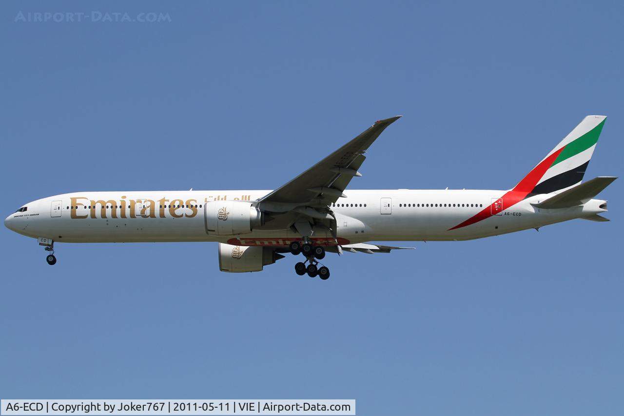 A6-ECD, 2007 Boeing 777-36N/ER C/N 32795, Emirates
