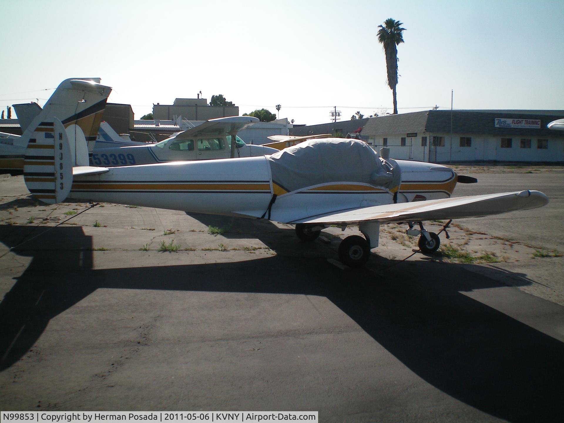 N99853, 1946 Erco 415C Ercoupe C/N 2476, Ercoupe at KVNY