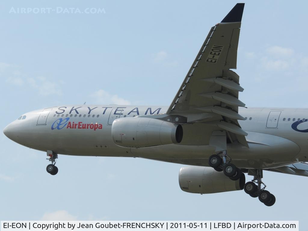EI-EON, 2003 Airbus A330-243 C/N 551, Air Europa SkyTeam