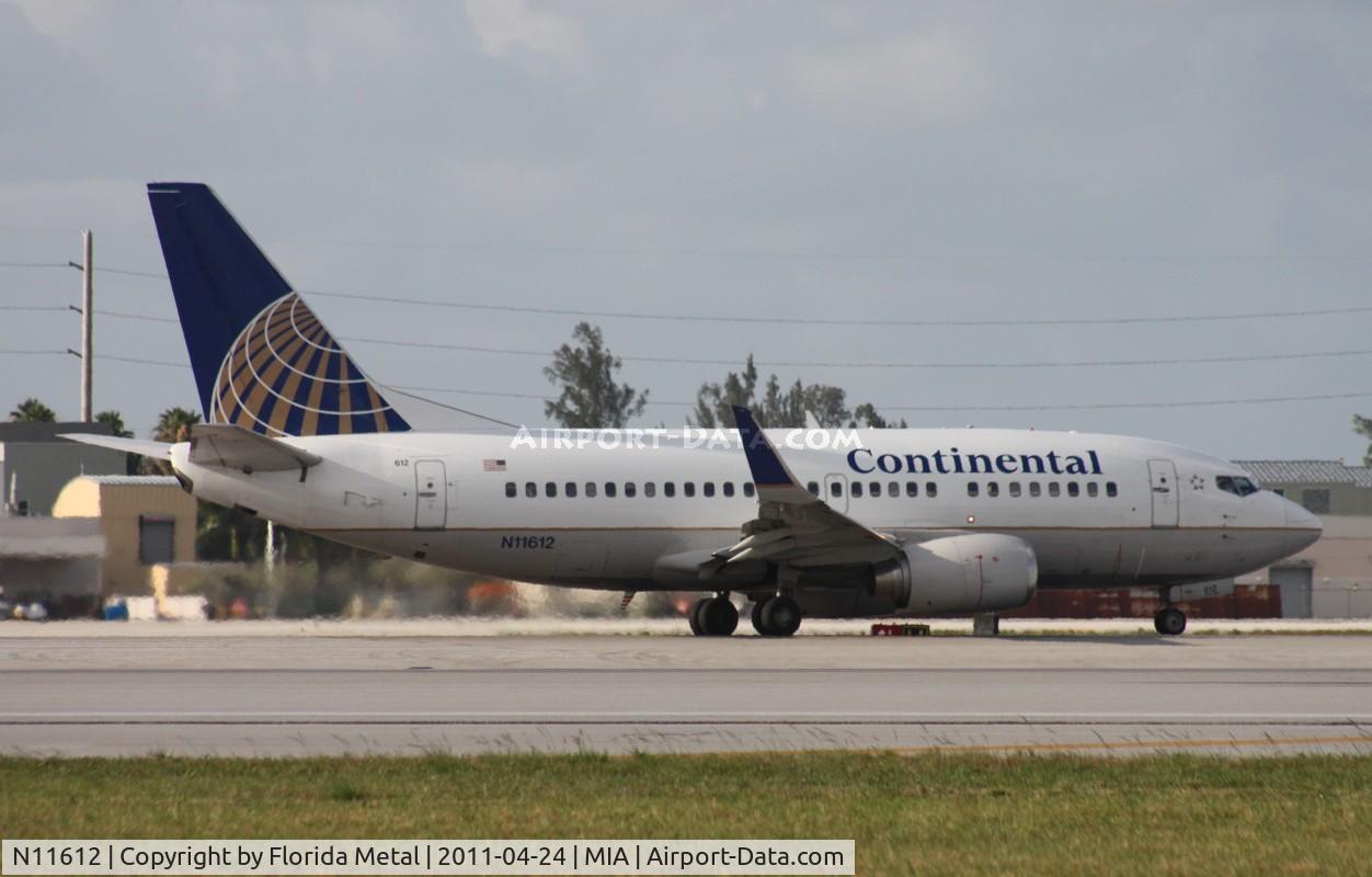 N11612, 1994 Boeing 737-524 C/N 27325, Continental 737-500