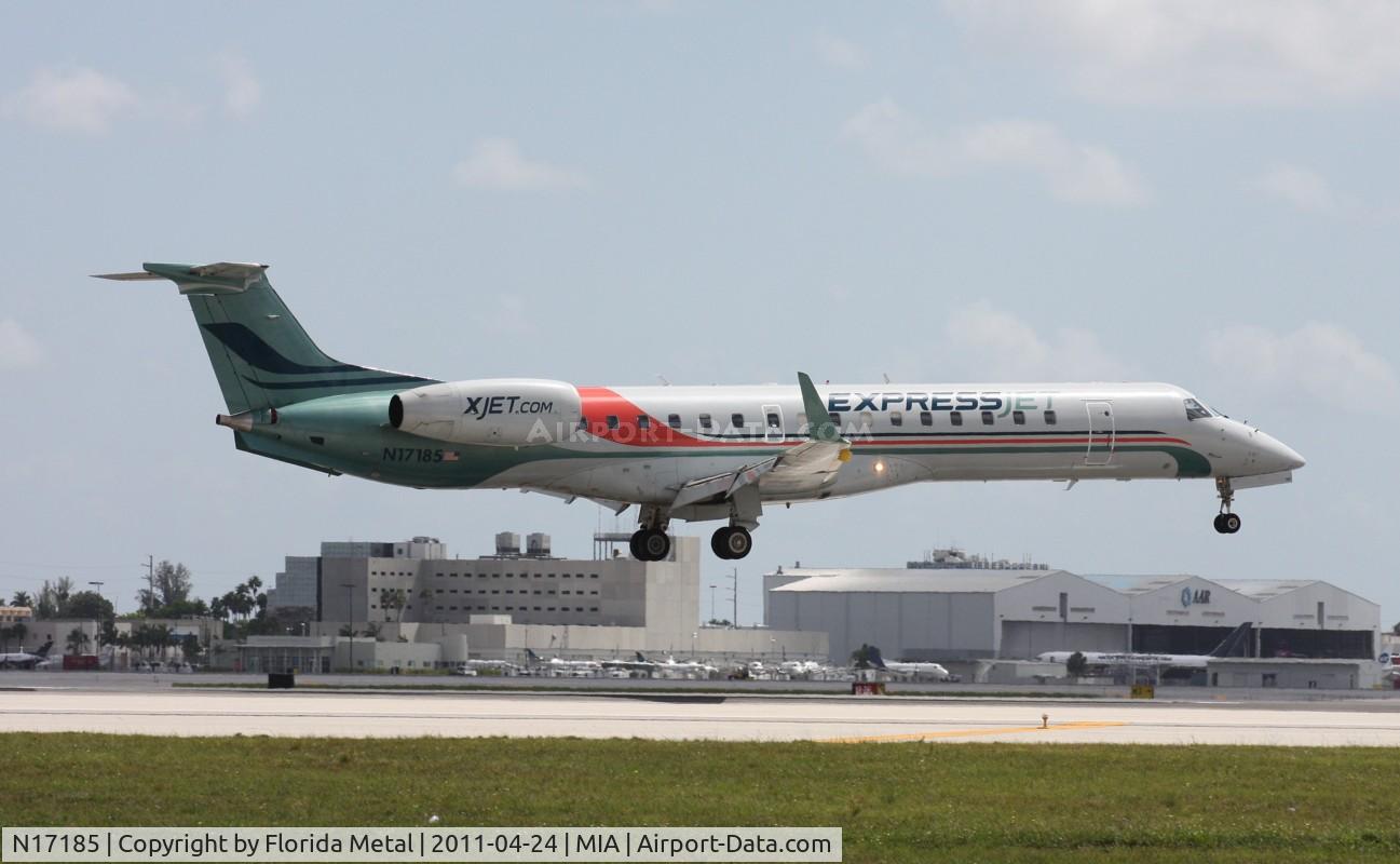 N17185, 2005 Embraer ERJ-145XR (EMB-145XR) C/N 14500922, Express JEt E145XR