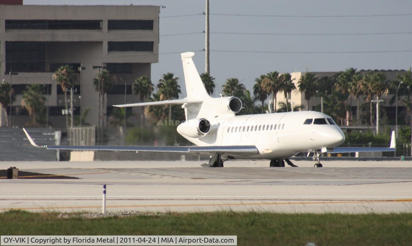 OY-VIK, 2010 Dassault Falcon 7X C/N 85, Danish registered Falcon 7X