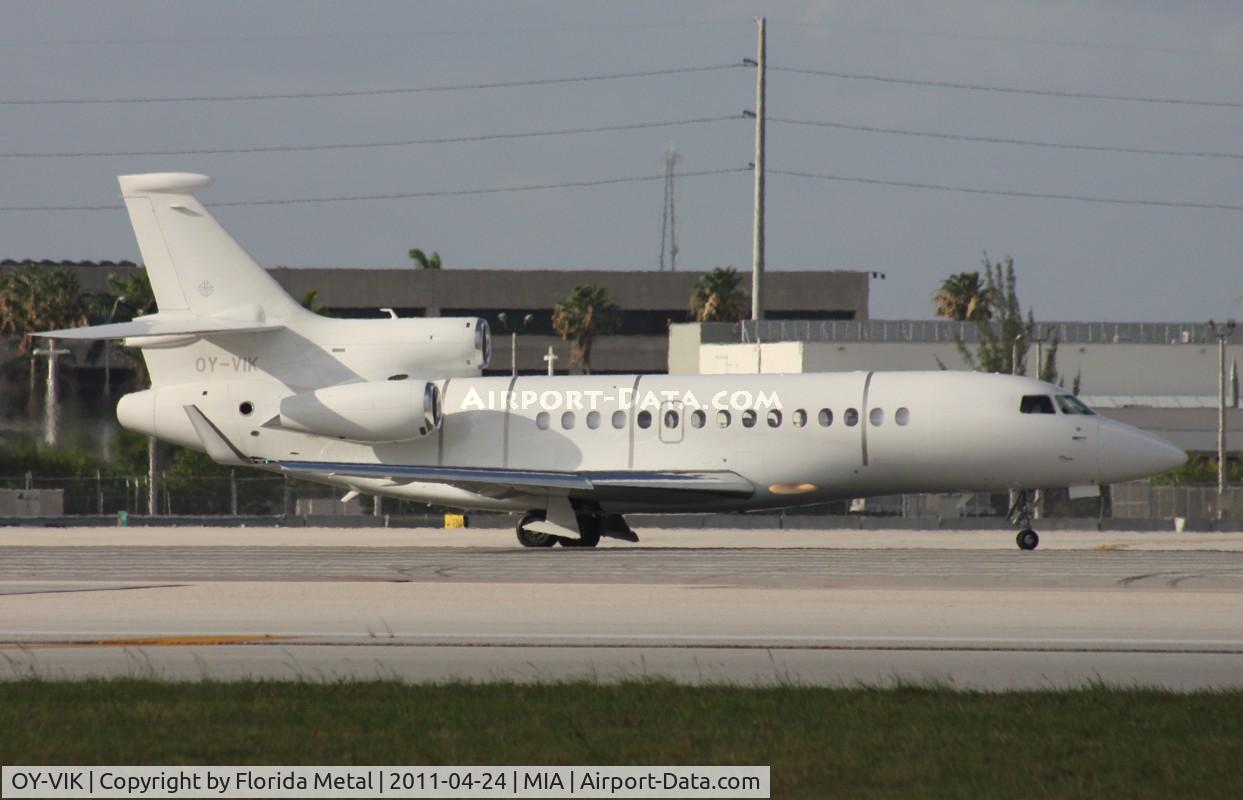 OY-VIK, 2010 Dassault Falcon 7X C/N 85, Falcon 7X from Denmark