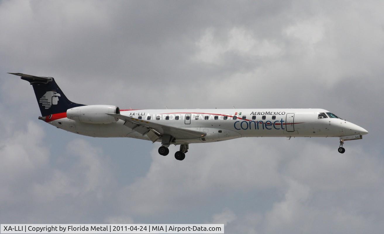 XA-LLI, 2006 Embraer EMB-145EP (ERJ-145EP) C/N 145060, Aeromexico Connect E145
