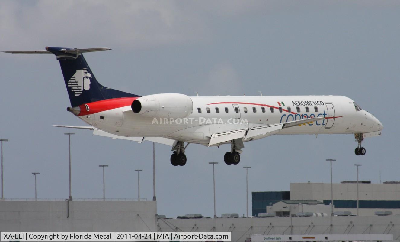XA-LLI, 2006 Embraer EMB-145EP (ERJ-145EP) C/N 145060, Aeromexico Connect E145