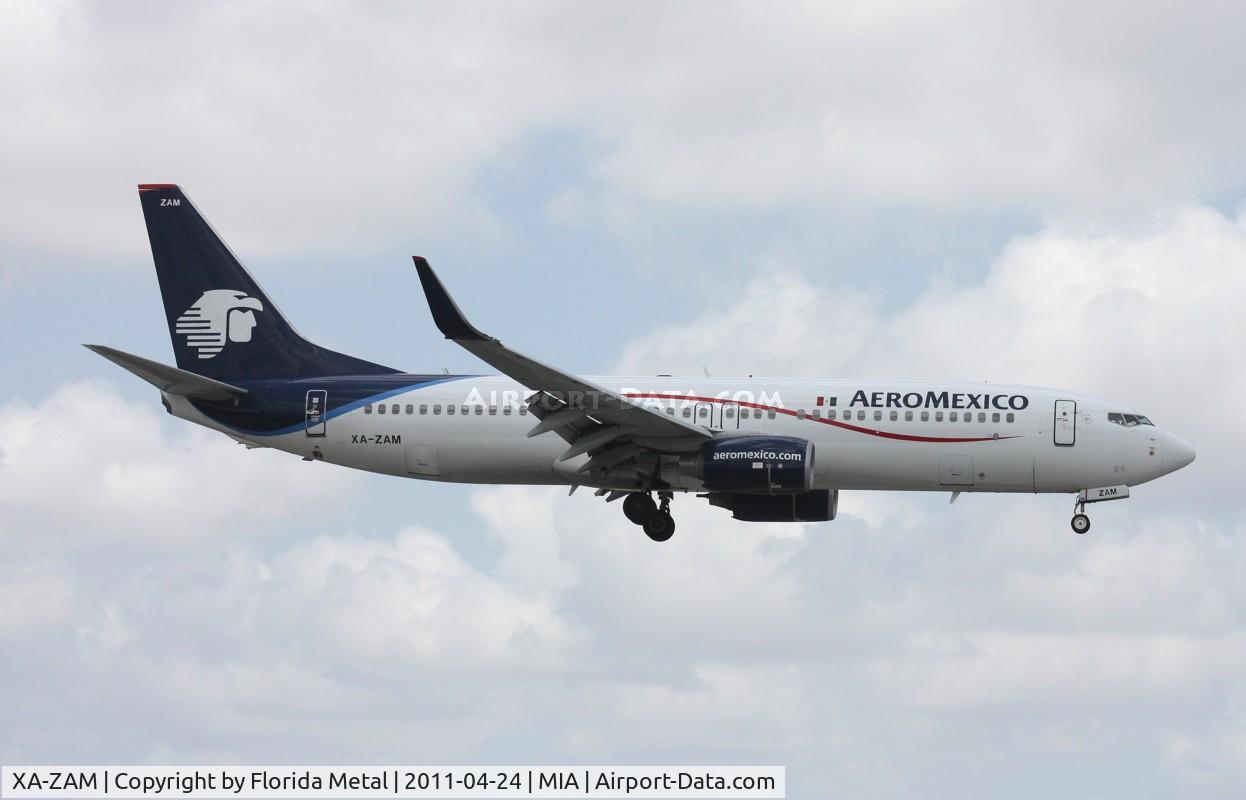 XA-ZAM, 2007 Boeing 737-852 C/N 35120, Aeromexico 737-800
