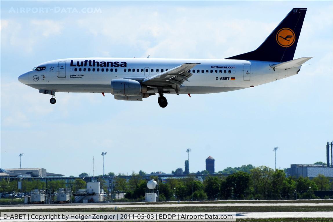 D-ABET, 1994 Boeing 737-330 C/N 27903, From FRA to LEJ: Lufthansa´s 