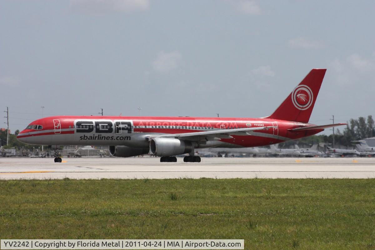 YV2242, 1988 Boeing 757-236 C/N 24119, Santa Barbara 757