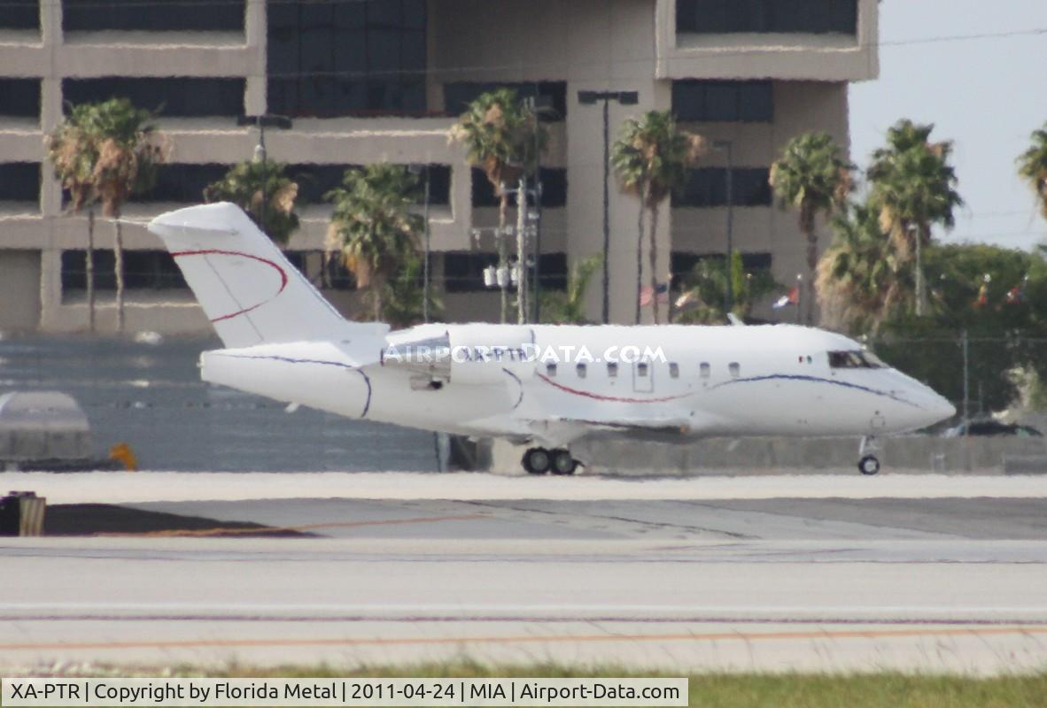 XA-PTR, Canadair Challenger 601-3A (CL-600-2B16) C/N 5165, Challenger 601