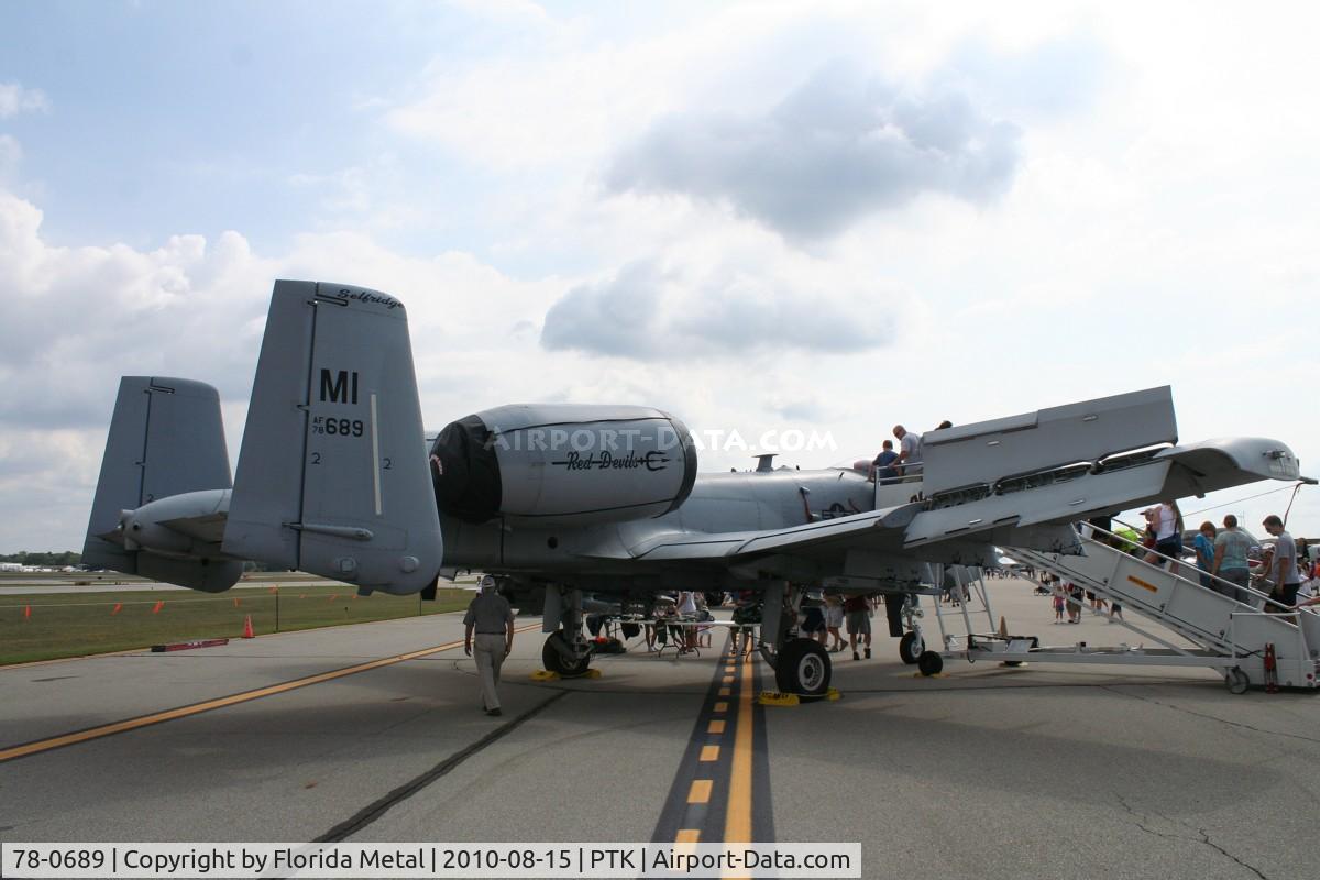 78-0689, 1979 Fairchild Republic A-10C Thunderbolt II C/N A10-0309, A-10A