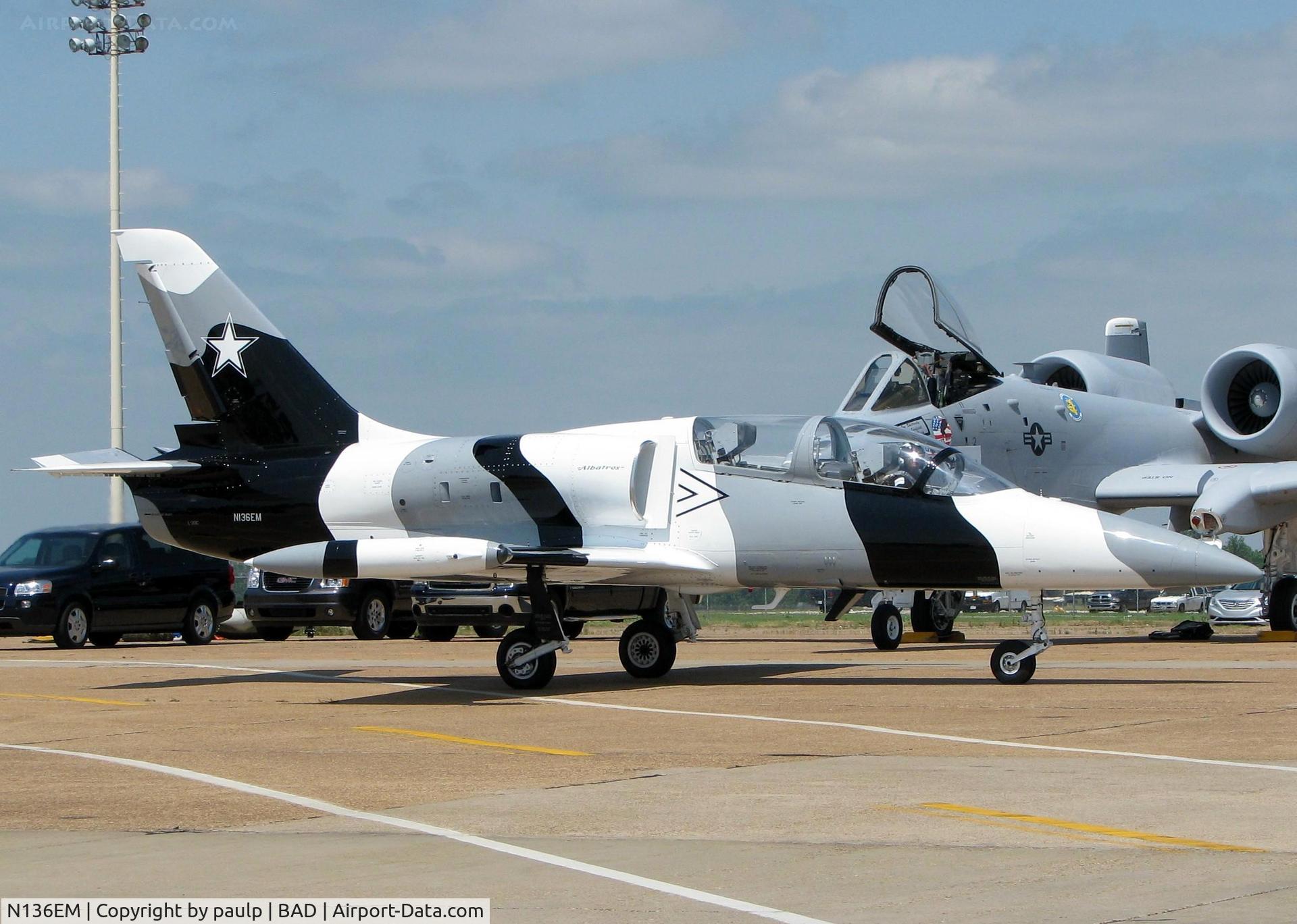 N136EM, 1984 Aero L-39C Albatros C/N 432917, Barksdale Air Force Base 2011