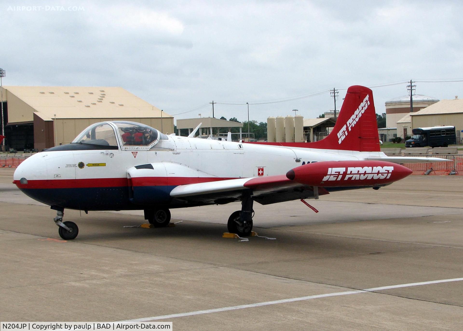 N204JP, 1963 BAC 84 Jet Provost T.4 C/N Not found XR701, Barksdale Air Force Base 2011